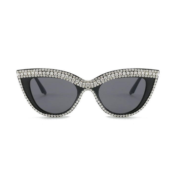 Statement Cat-Eye Sunglasses with Crystal Detailing Stornfield