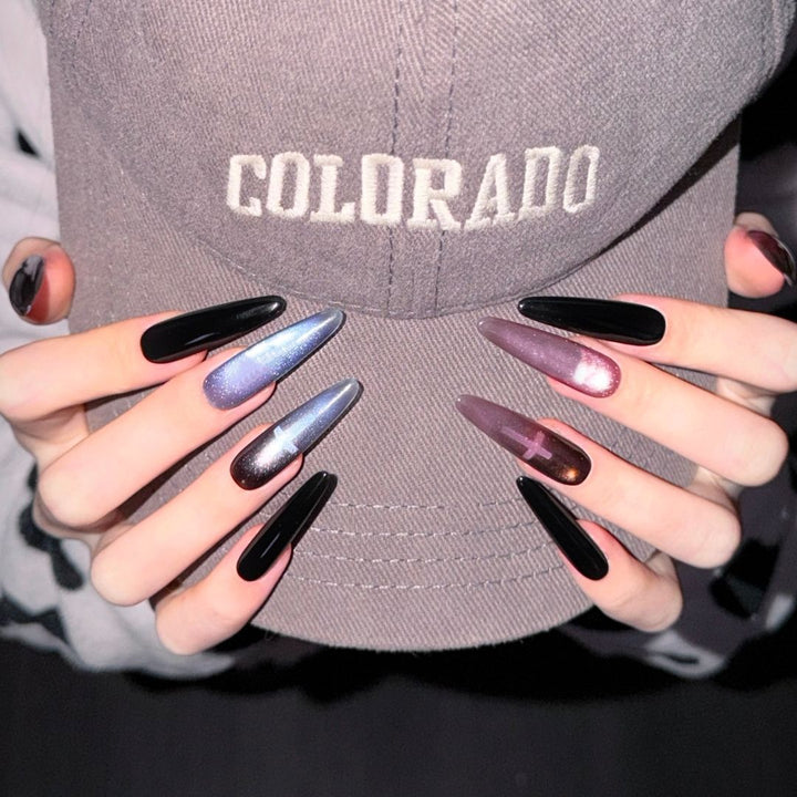 Artistic Long Stiletto Nail Enhancements Stornfield