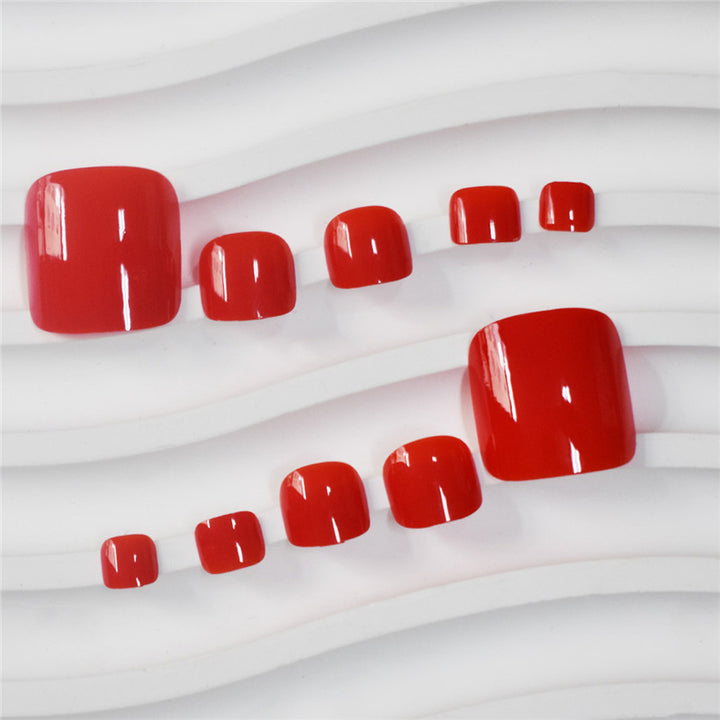Glossy Nail Art Press-On Set Stornfield