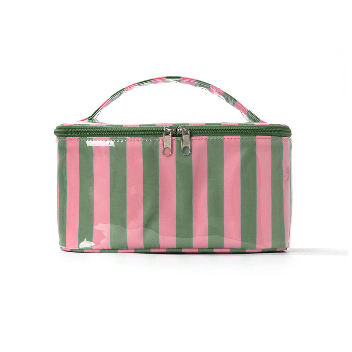 Cosmetic organizer with carry handle and water-repellent coating Stornfield