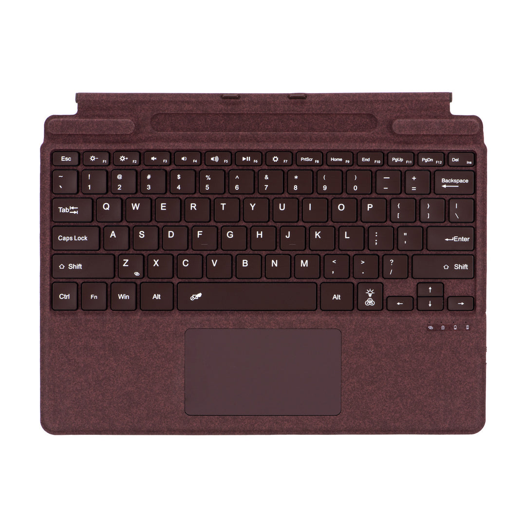 Ergonomic Wireless Keyboard with Integrated Touchpad Stornfield