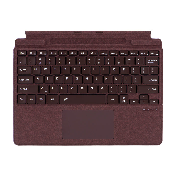 Ergonomic Wireless Keyboard with Integrated Touchpad Stornfield