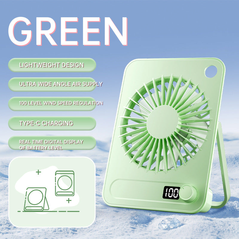Women portable fan with digital speed control Stornfield