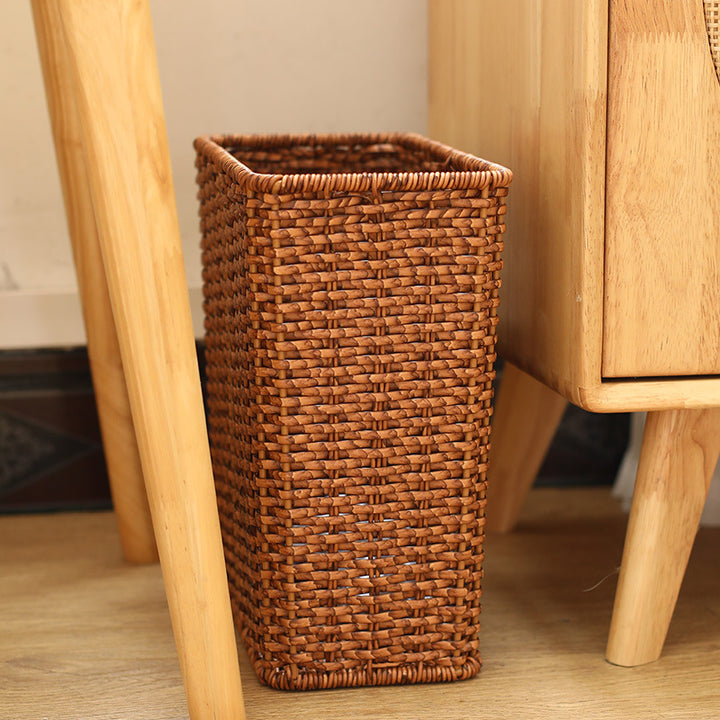 Unisex Rectangular Storage Basket made of handwoven material Stornfield