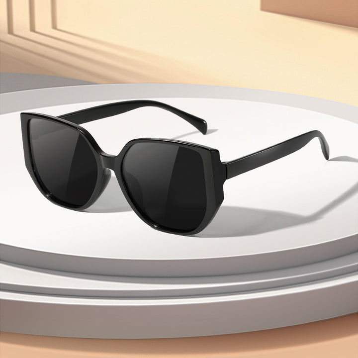 Oversized Geometric Frame Sunglasses Stornfield