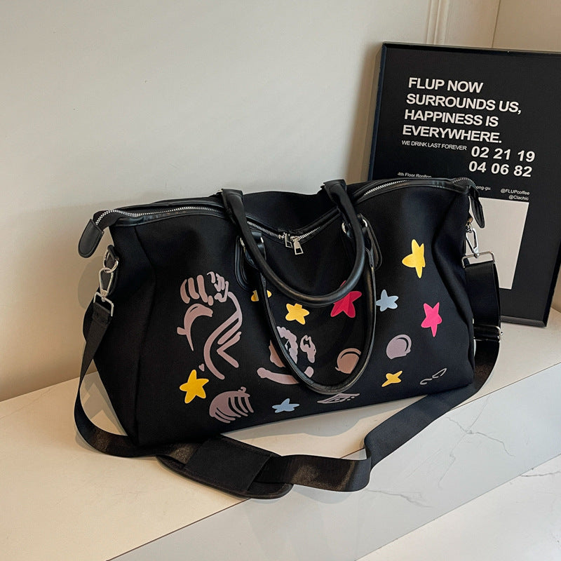 Creative Printed Weekender Duffle Bag Stornfield