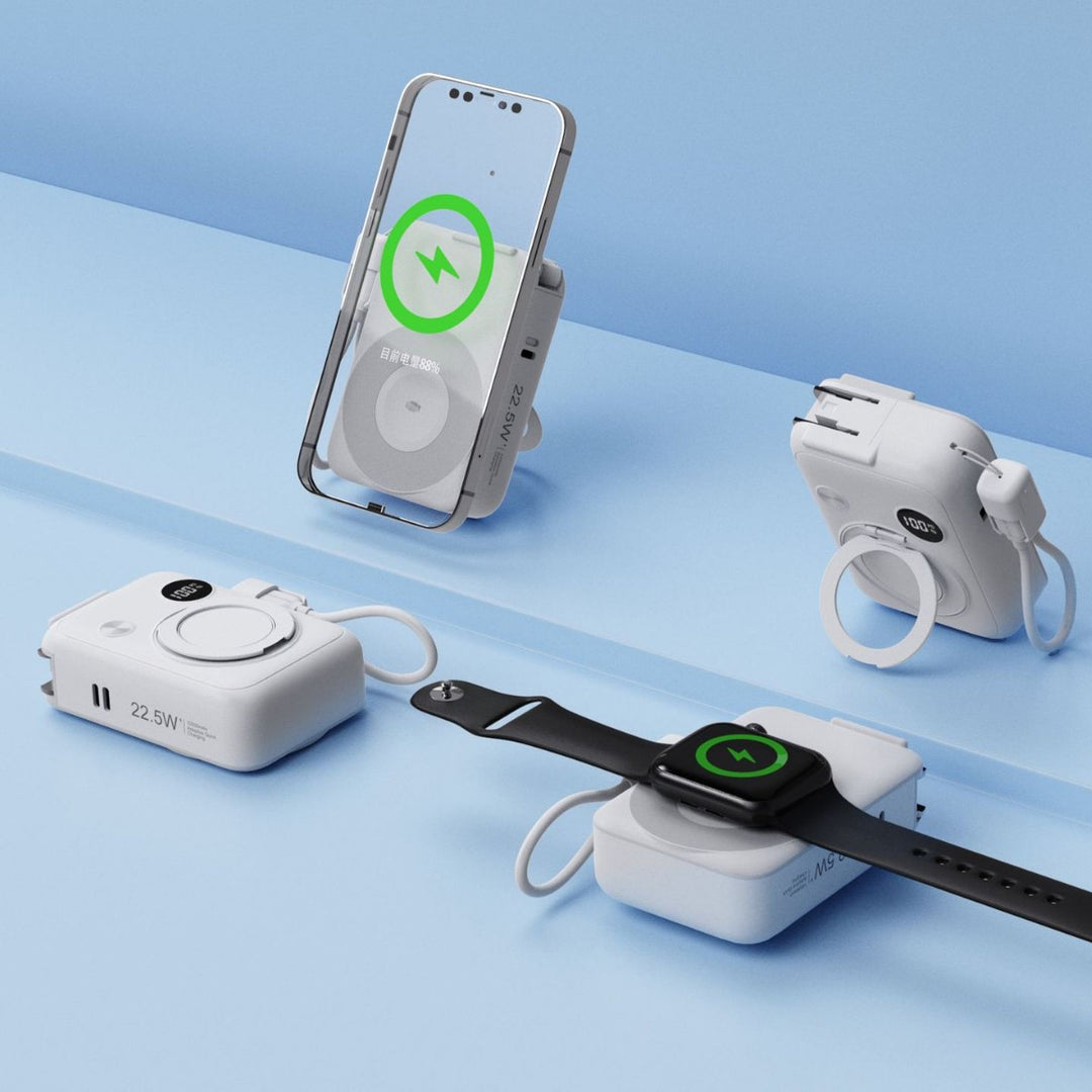 Portable Wireless Charging Unit with Magsafe Technology Stornfield