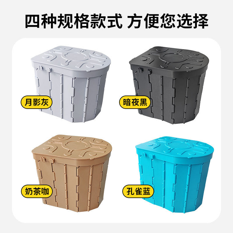 Practical Trash Bag Set With Compaction Agent Stornfield