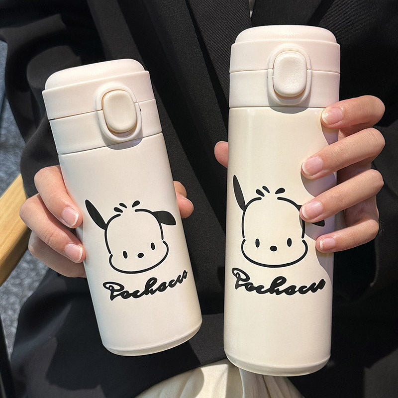 Ladies thermos bottle with secure flip top and cute animal design Stornfield