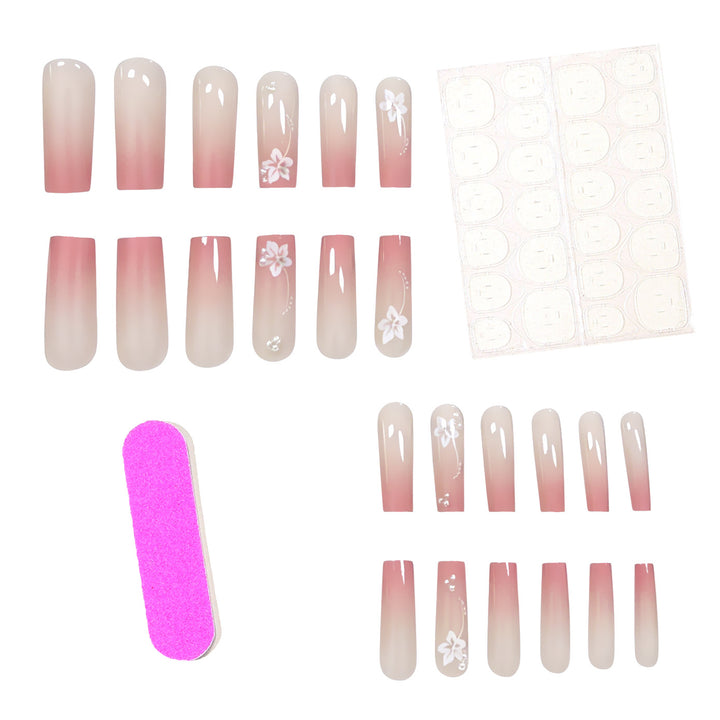 Floral Acrylic Nail Art Set Stornfield