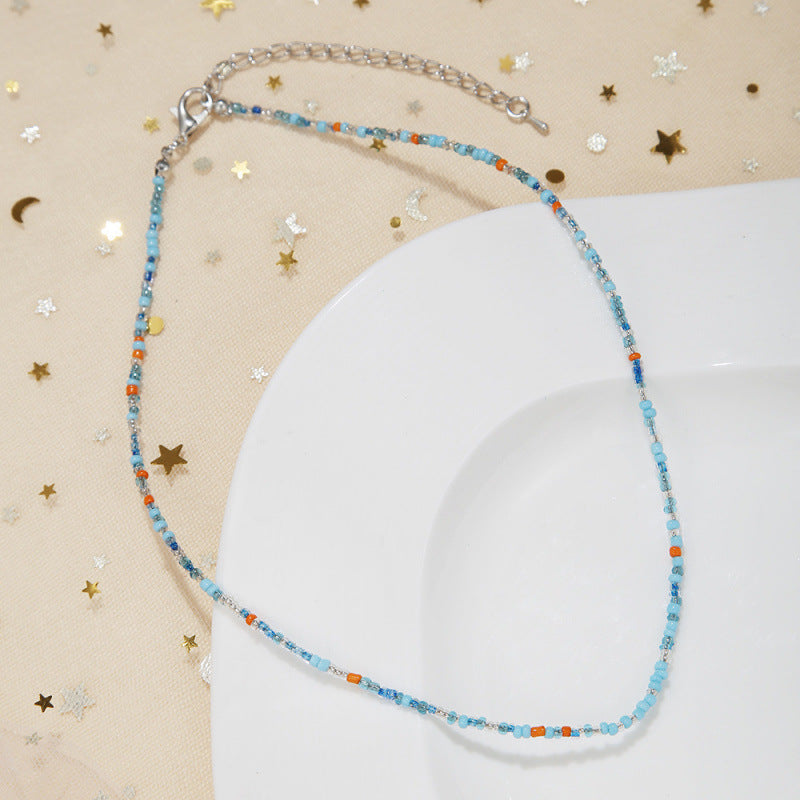 Handcrafted Beaded Choker Necklace Stornfield