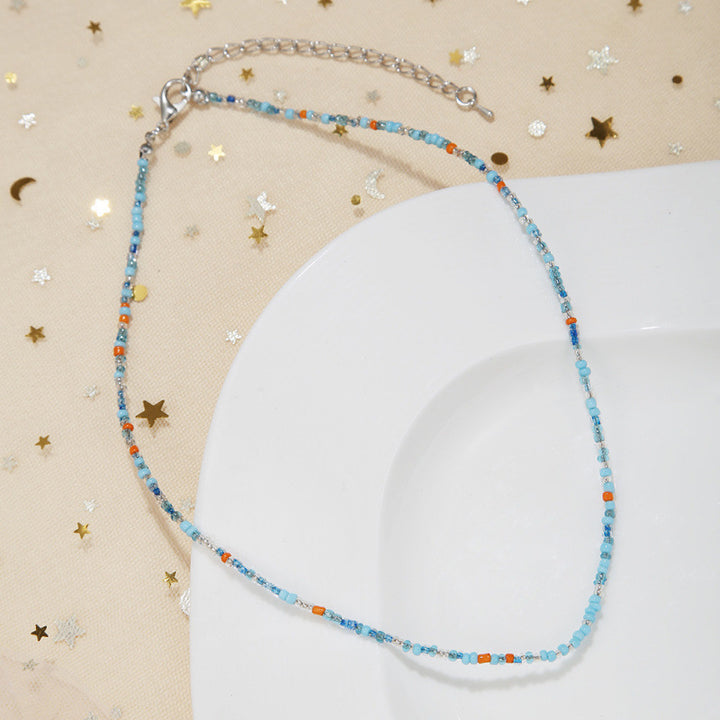 Handcrafted Beaded Choker Necklace Stornfield