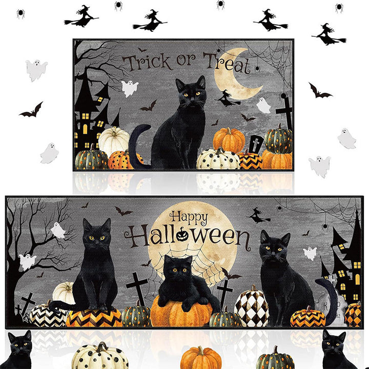 Halloween-Themed Decorative Entry Mat