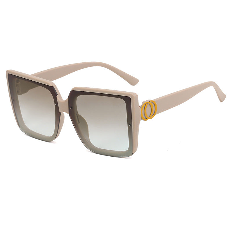 Women's square sunglasses with unique tire element Stornfield