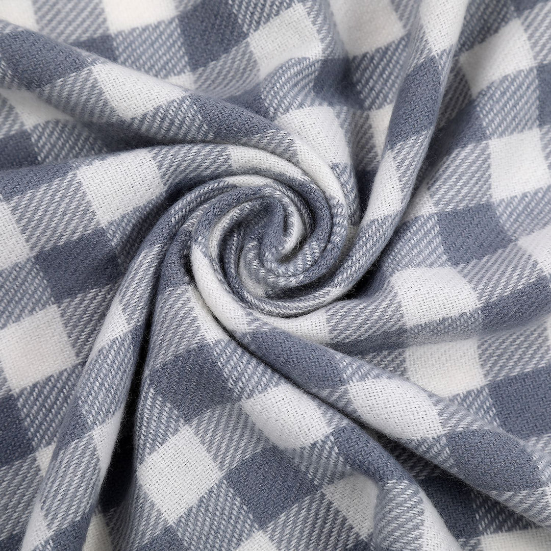 Ladies comfortable check scarf Stornfield