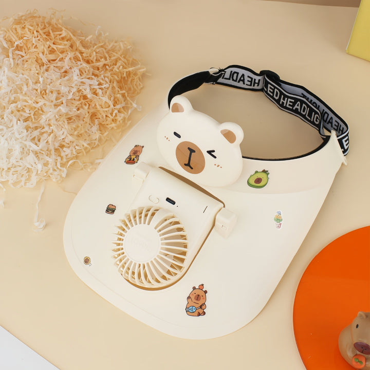 Women's Portable Handheld Fan with Panda Design Stornfield