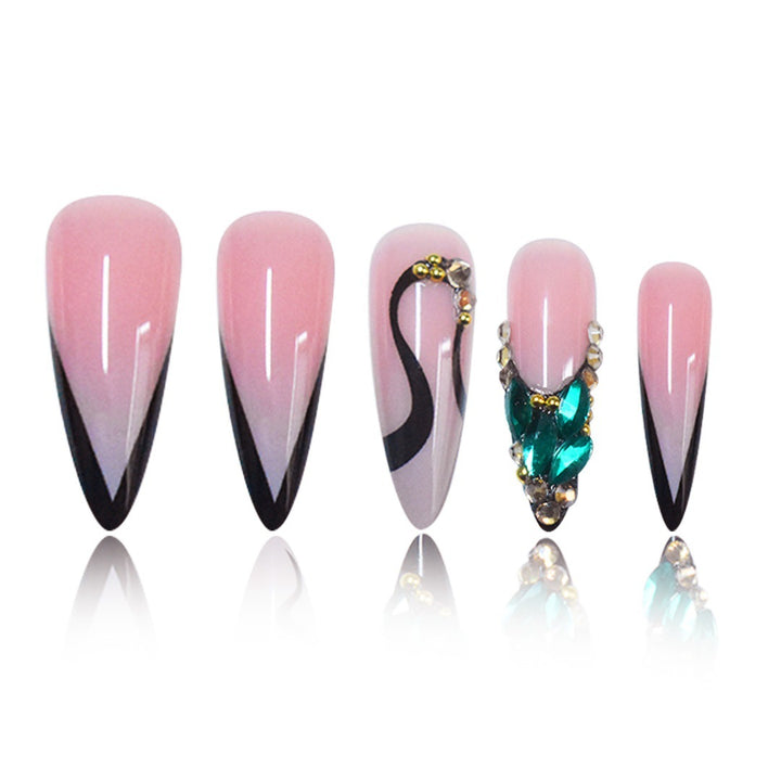 Artistic Sculpted Press-On Nail Extensions Stornfield