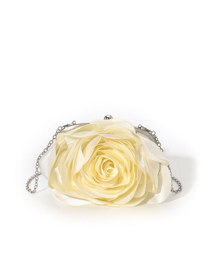 Floral Rose Clutch Bag