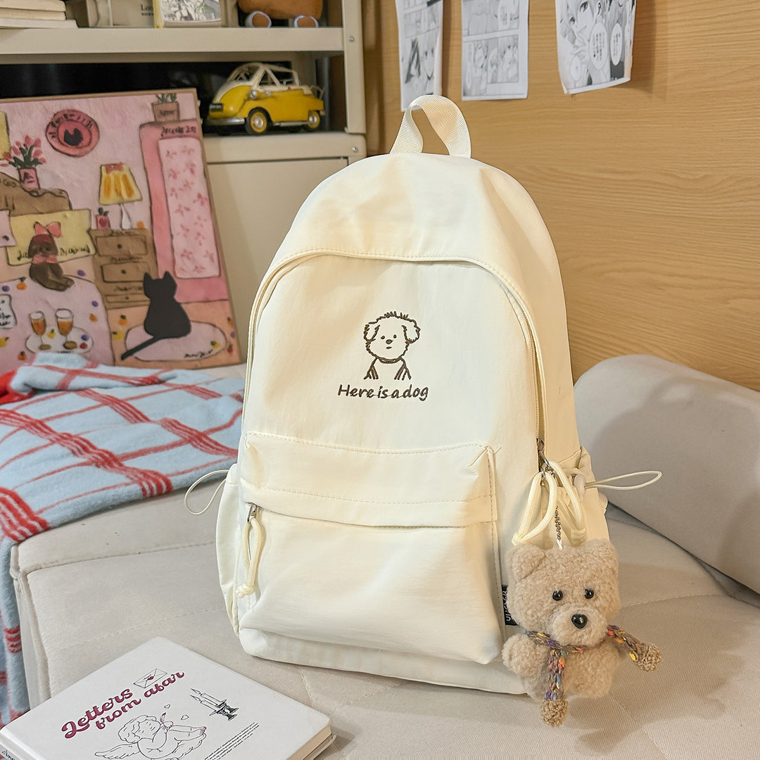 Playful Illustrated Casual Backpack Stornfield