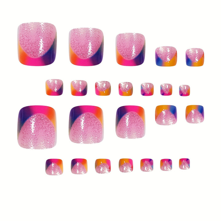 Artistic Rainbow Nail Art Set Stornfield