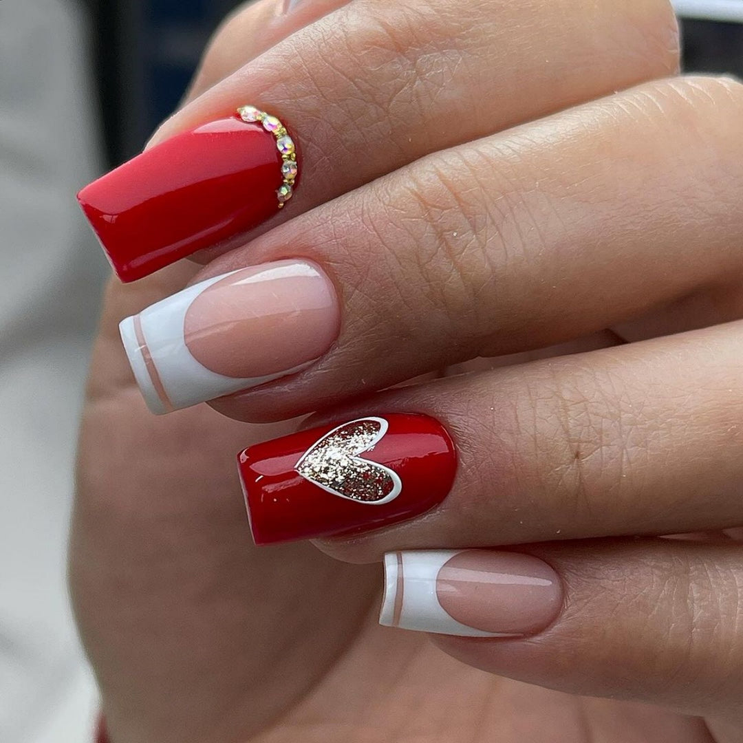 Decorative Heart Nail Art Stornfield