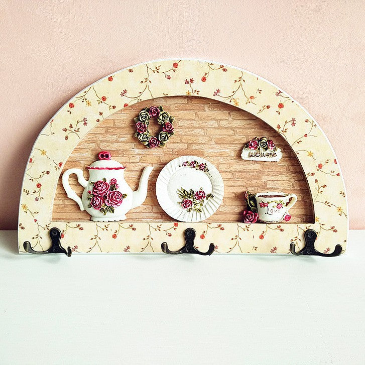 Decorative Wall Hook Rack Set
