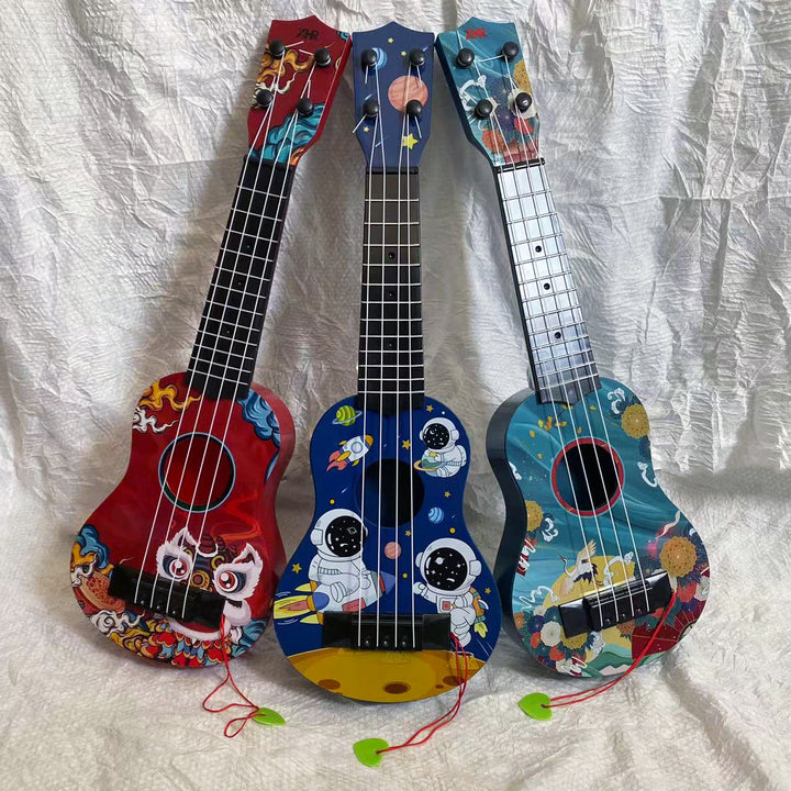 Decorative Space-Themed Ukulele Stornfield