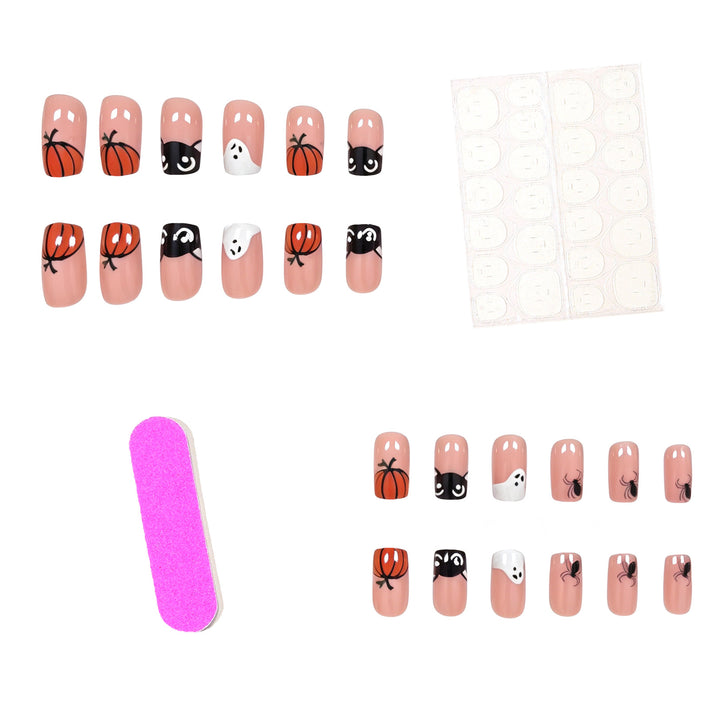 Creative Halloween-Themed Nail Art Enhancements Stornfield