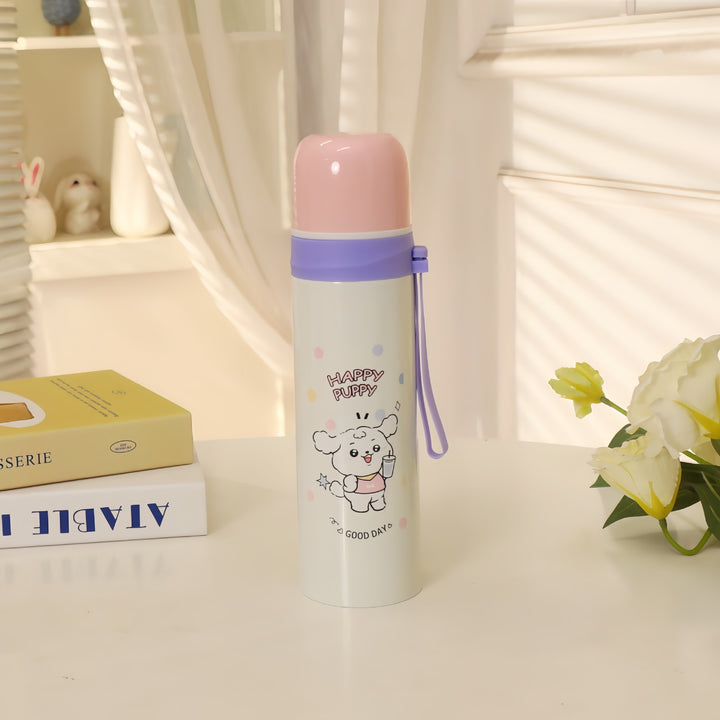 Ladies insulated bottle with cute dog design Stornfield