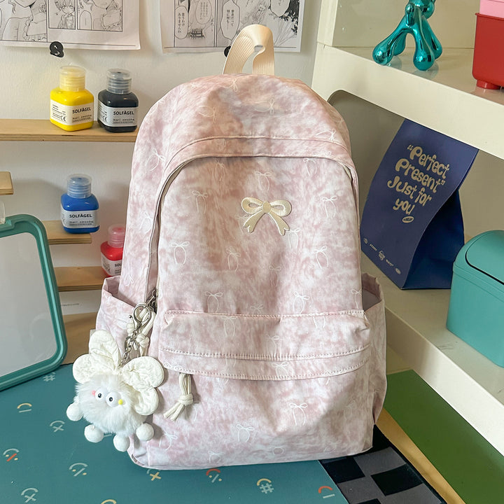 Whimsical Floral Print Casual Backpack Stornfield