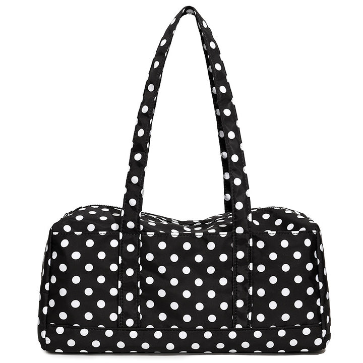Functional Polka Dot Weekend Duffel Bag
