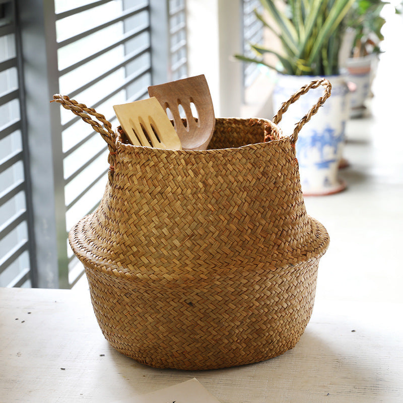 Handmade Woven Storage Basket Stornfield