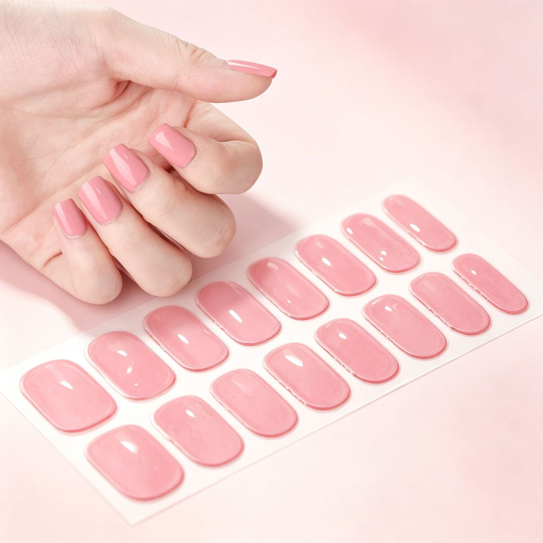 Premium Glossy Press-On Nail Set