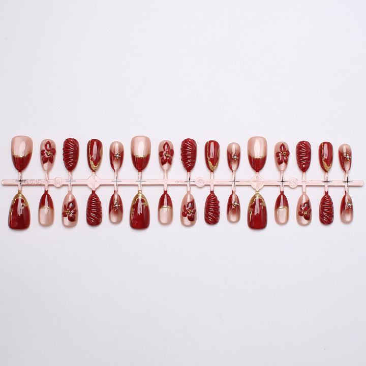 Elegant Press-On Nail Tips Stornfield