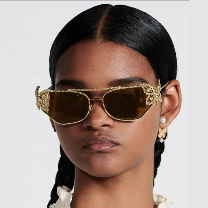 Women's Luxury Sunglasses with Elegant Butterfly Detail Stornfield