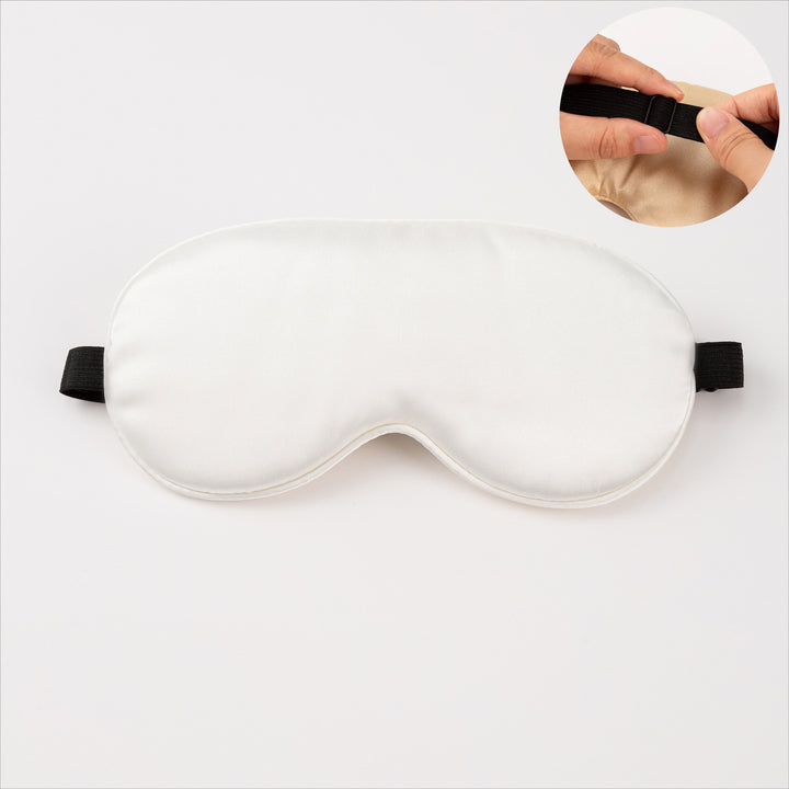 Unisex nan ergonomic sleep mask with adjustable elastic band and soft satin surface Stornfield
