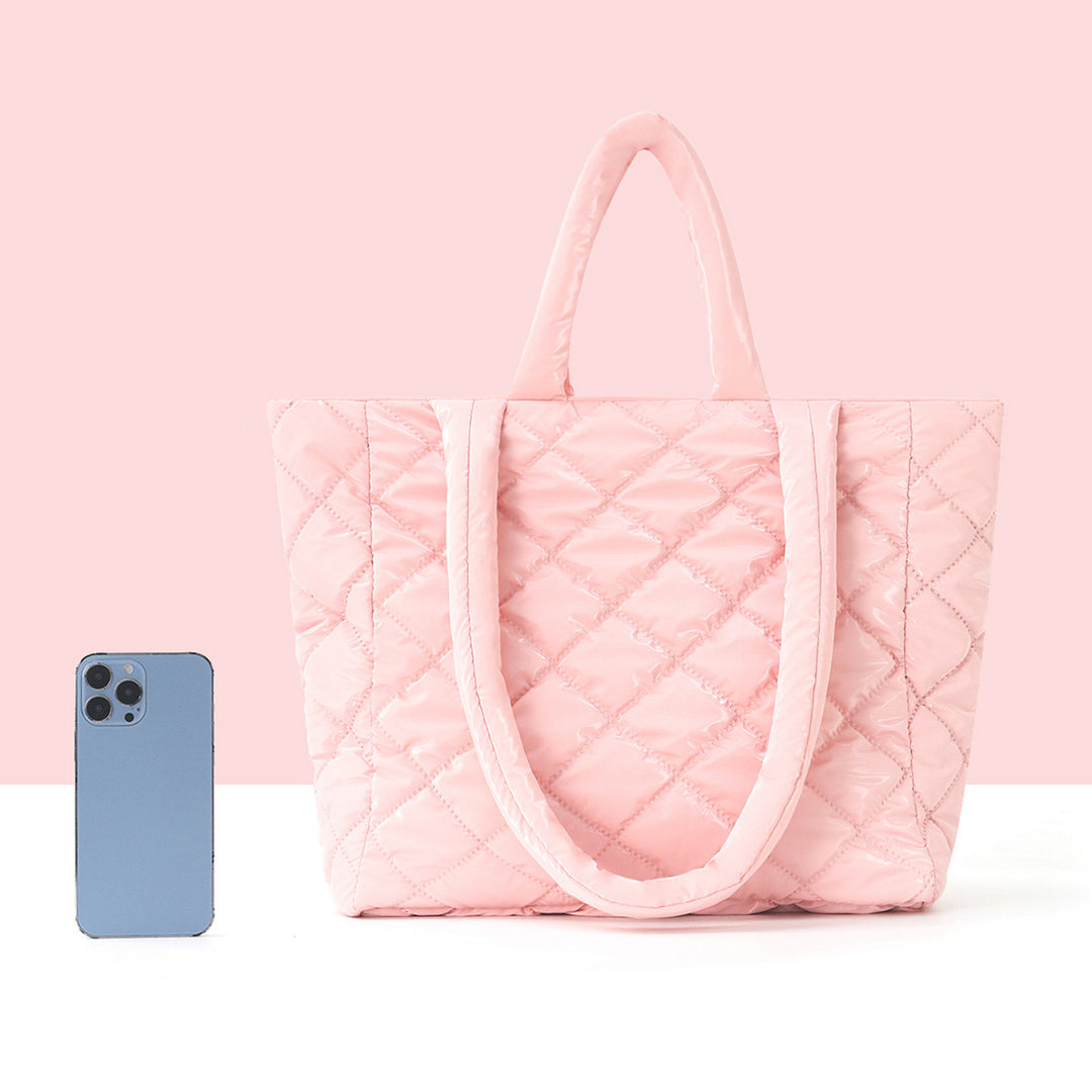 Fashionable tote bag with high-quality quilting Stornfield