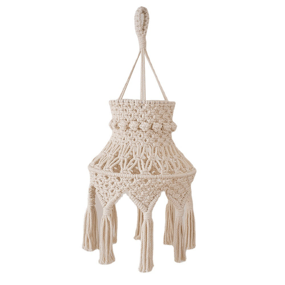 Macramé Hanging Light Fixture Stornfield