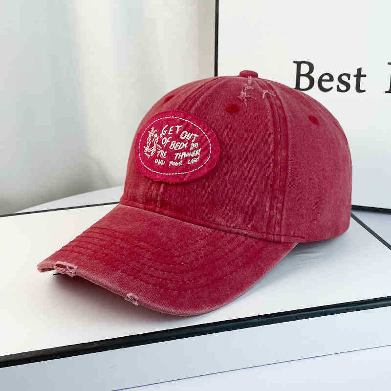 Women's Casual Distressed Cotton Baseball Cap Stornfield