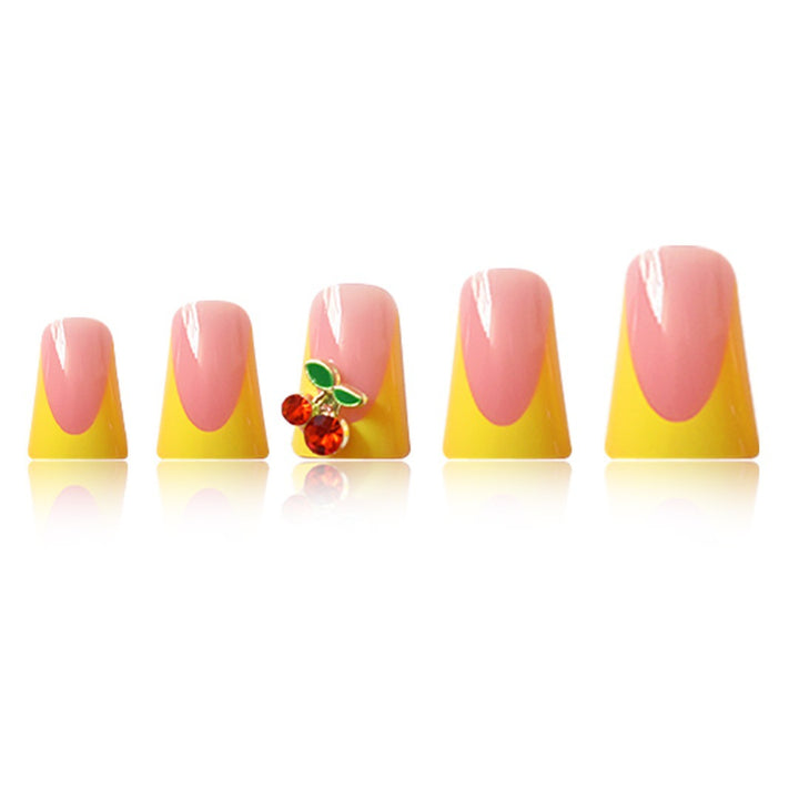 Premium Artistic Floral Press-On Nail Extensions Stornfield