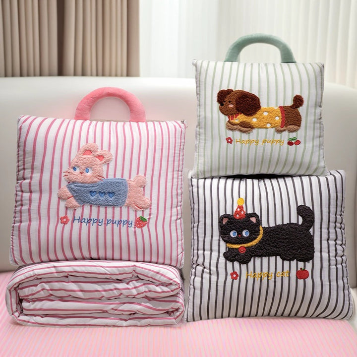 Cuddle pillow with cute dog motif Stornfield