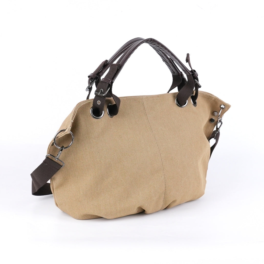 Stylish Multi-Pocket Canvas Handbag Stornfield
