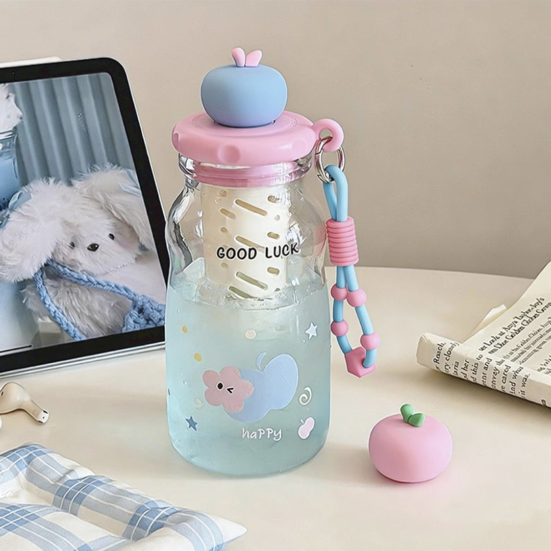 Women's Fruit Infuser Bottle with Practical Spout Stop Stornfield