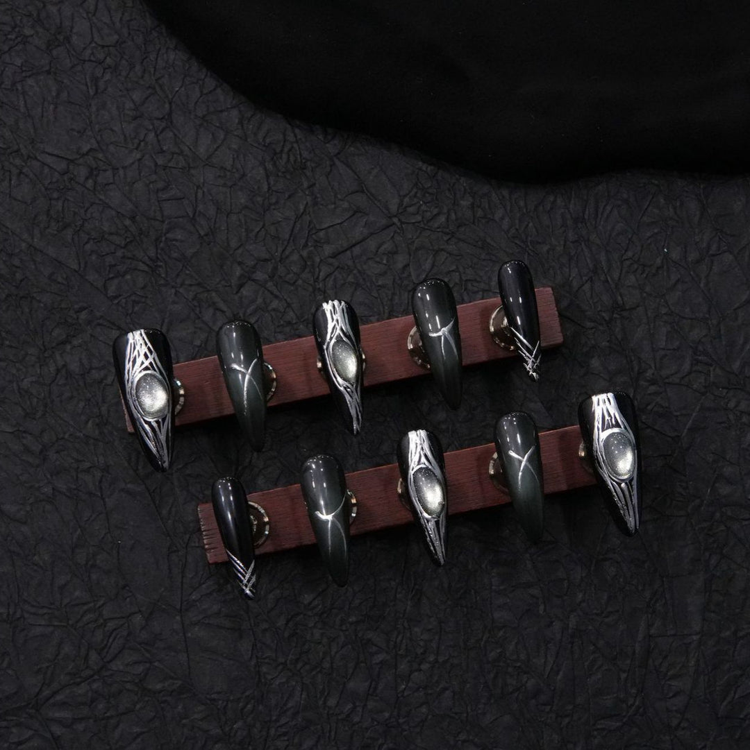 Artistic Stiletto Nail Enhancements