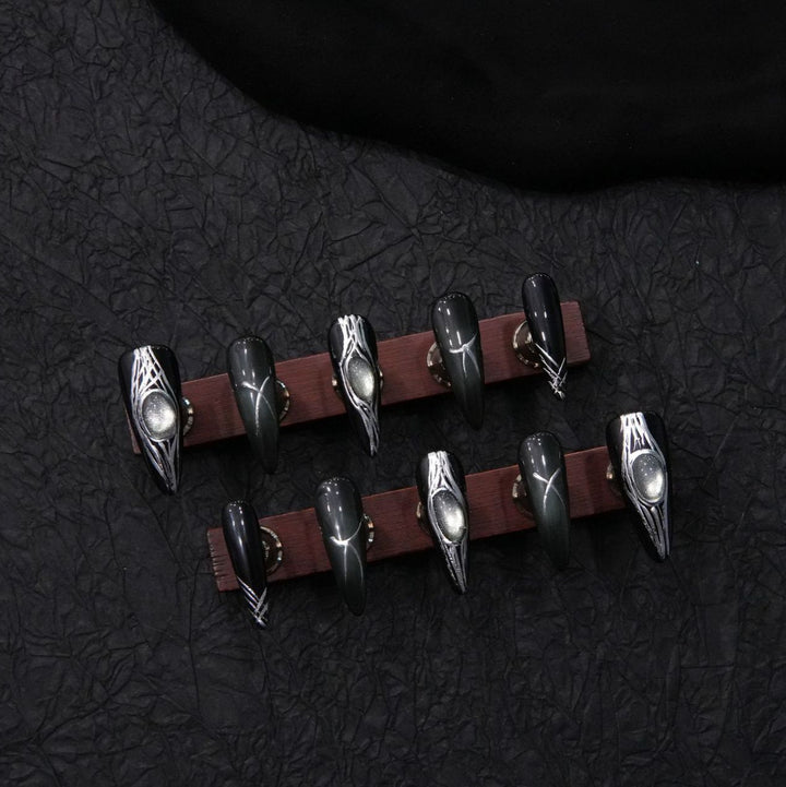 Artistic Stiletto Nail Enhancements