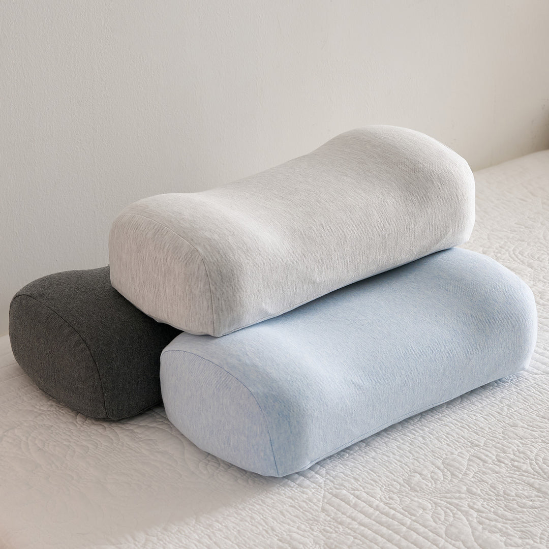 Orthopedic neck support pillow with ergonomic contour Stornfield