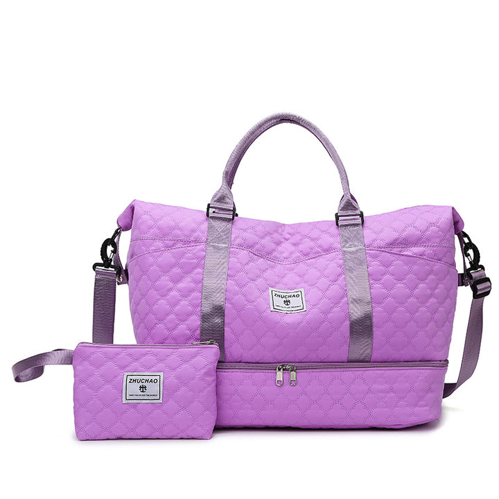 Stylish Quilted Travel Duffel Stornfield