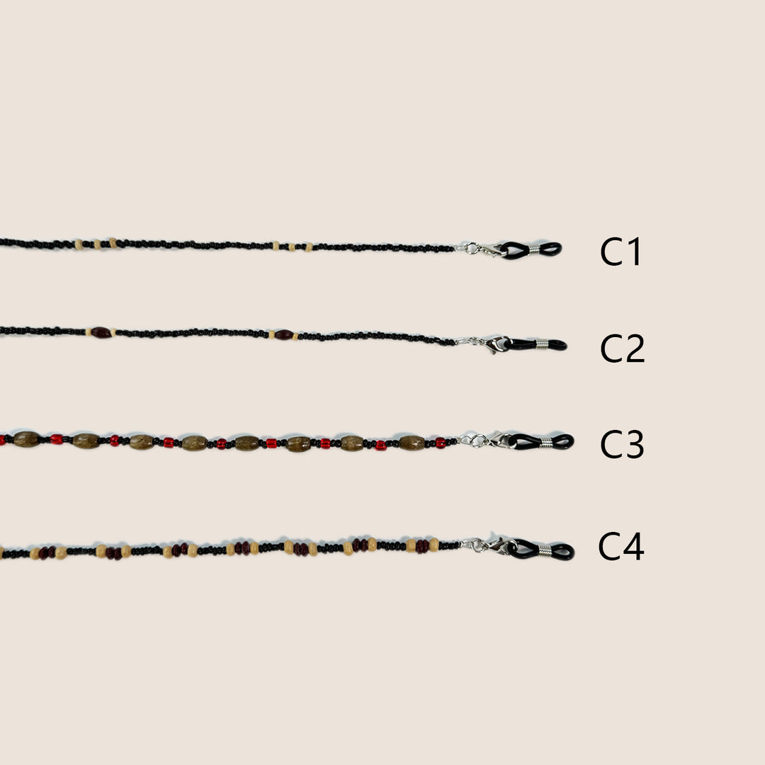 Beaded Eyewear Retainer Chain Stornfield