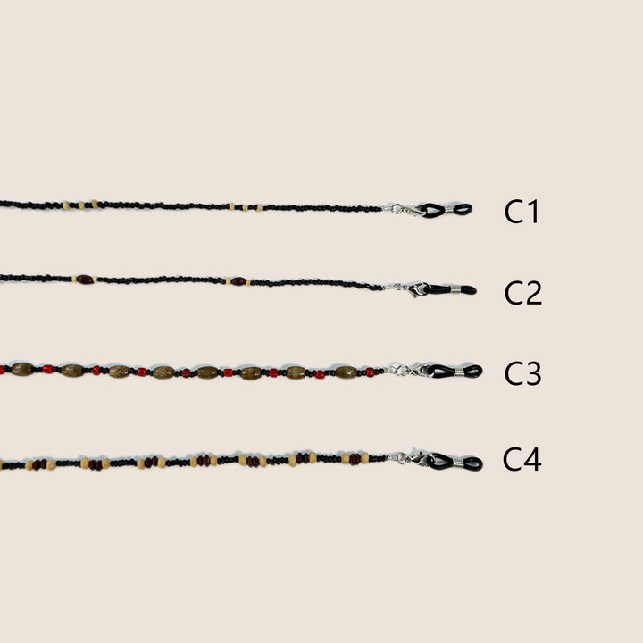 Beaded Eyewear Retainer Chain Stornfield