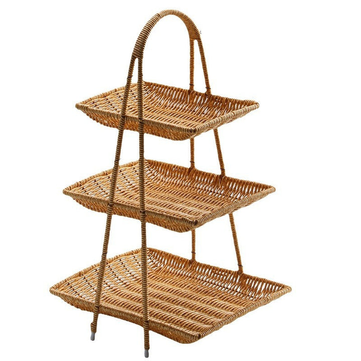 Three-Tier Woven Serving Stand Stornfield